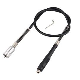 HALJIA Flexible Drill Shaft Extension Keyless Chuck Compatible Tool Accessory Attachment for Dremel Rotary Tool