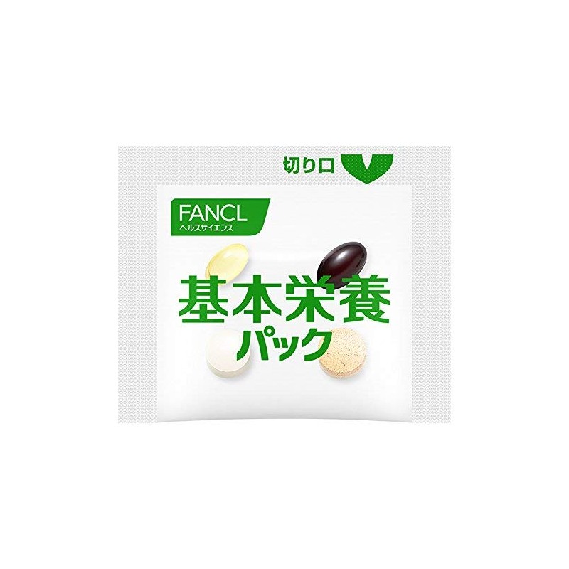 FANCL Basic Nutrition Pack (10 to 30 Day Supply), 30