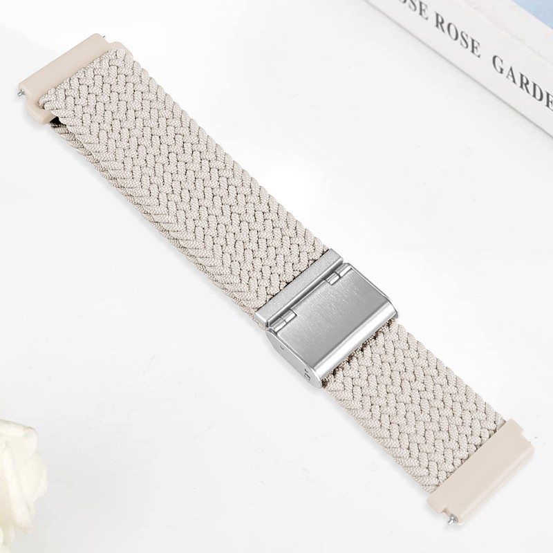 Braided Elastic Watch Band for Galaxy Watch 6/6 Classic/5/4/4 Classic