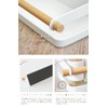 Yamazaki Industries 7825 Magnetic Wrap Holder, Tosca, White