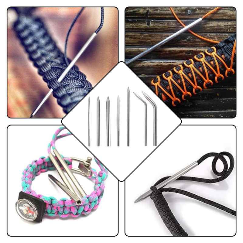 AHANDMAKER Paracord Jig Bracelet Maker, Adjustable Length Wooden Jig Bracelet