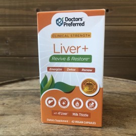 Doctor's Preferred Liver Plus Dietary Supplement EXP 3/2026 - 42 Capsules