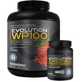 WP100 BOTE FRESA 2,800 G + CREATINA MONOHIDRATADA 500 G ALTA PUREZA
