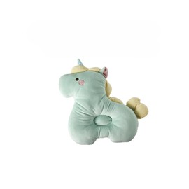 ペット用 まくら 犬 猫 まくら 快眠 わんこ 子犬 キャット 子猫 ねこ いぬ お昼寝 休憩 ぬいぐるみ 便利 かわいい ユニコーングリーン(フリース素材)