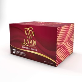 Van Der Laan Chocolate Hot Cocoa Pods, Raspberry Truffle Gourmet Dutch Chocolate Compatible with K Cup Brewers Including 2.0, 40 Count (Pack of 1)