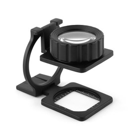 20X Lupa Plegable Port¨¢Til Soporte Lupa Lente Lupa Escala de Medida