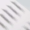 8pcs Tattoo Eyebrow Sticker Waterproof Breathable Long Lasting False Eyebrows