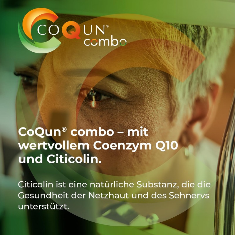 COQUN Combo - Coenzyme Q10 & Citicoline for Optic Nerve