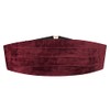 Burgundy Velvet Cummerbund