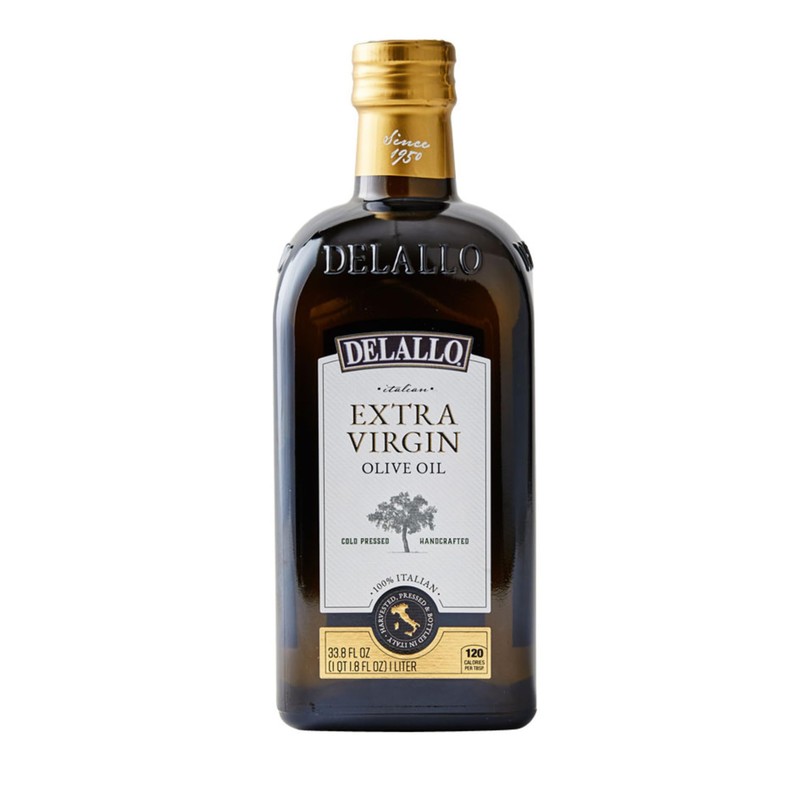 DeLallo Extra Virgin Olive Oil, Made in Italy, Made from