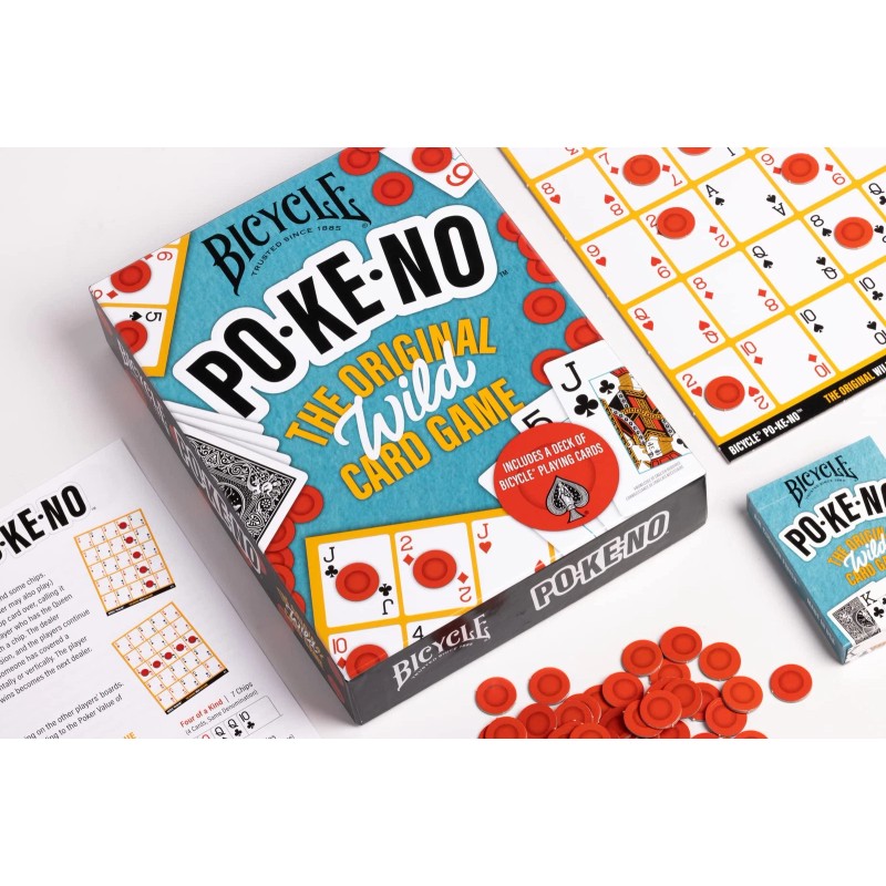 Bicycle Pokeno Game for Up to 12 Players Fast Fun