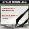 Rear Quarter Panel Molding Compatible with Nissan Maxima 2016-2021 Replace