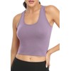 Porvike Sports Crop Tank Tops for Women Cropped Athletic Yoga