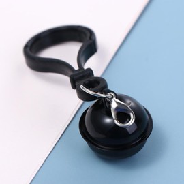 10pcs Colorful Cat Bells Dog Collar Bells with Keyrings, Training Bell Collar Pendant Charm, Pet Pendant Keychain Bag Hanging Bell Pendant, Plastic, No Gemstone