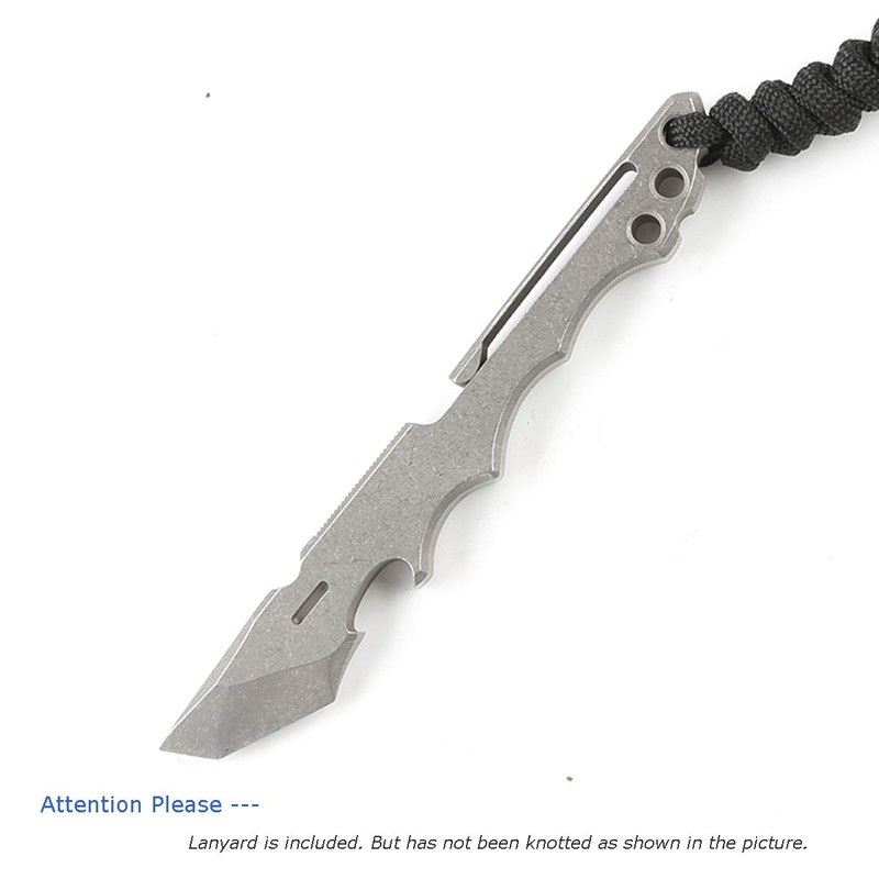 Titanium Pry Bar EDC Multi Tool with Bottle Opener Box