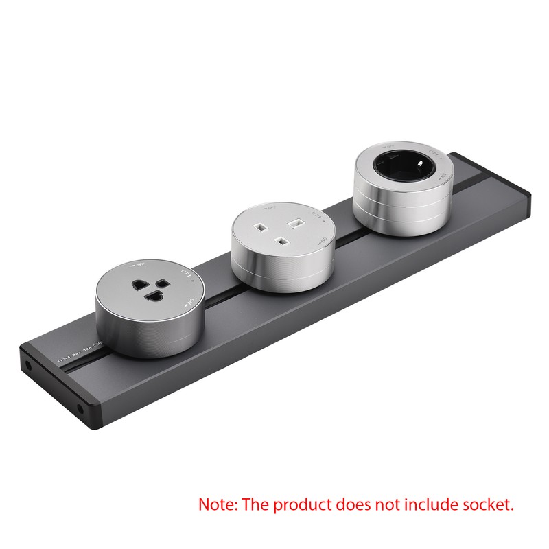 Removable Electrical Outlet Track System 8000W High Power Track System