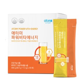 Atomy Power Vita Energy Multivitamin Mineral 60 packets / 애터미 파워비타 에너지 멀티비타민 미네랄 60포