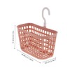 Generic Elegant Shower Toiletries Plastic Hanging Shower Organizer Basket Space-Efficient