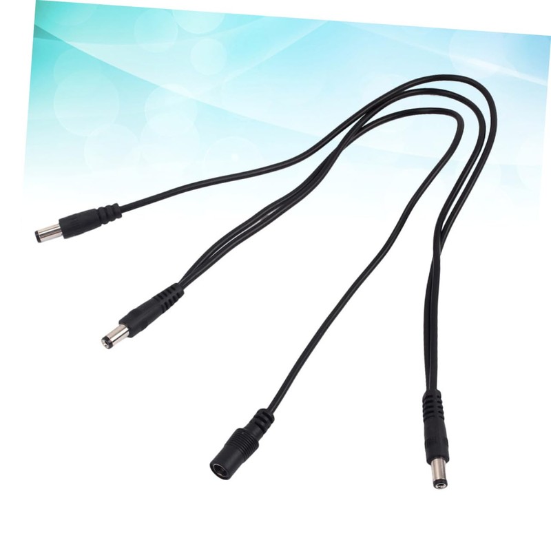 VICASKY Daisy Chain to Guitar Effects Power Supply Cable Black