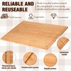 Sintuff 30 x 20'' Extra Large Bamboo Cutting Board Stove