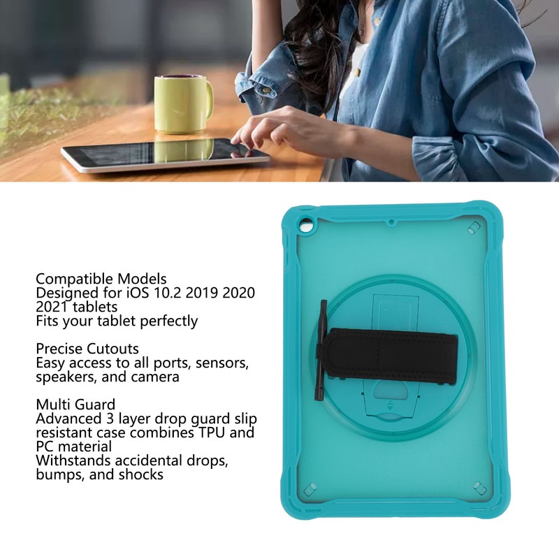 Tablet Shockproof Case Multifunction Tablet Protective Case Cover with Hand