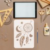 FINGERINSPIRE Beautiful Dream Catcher Painting Stencil with Brush 21 x