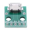 10Pcs 5 Pin Micro USB Breakout Board USB to DIP