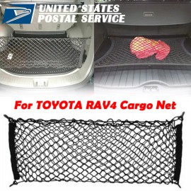 CHUSYYRAY Rear Trunk Envelope Style Mesh Organizer Cargo Net for TOYOTA RAV4 2019-2021 New