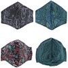 Zac's Alter Ego Set of 4 Classic Paisley Print Cotton