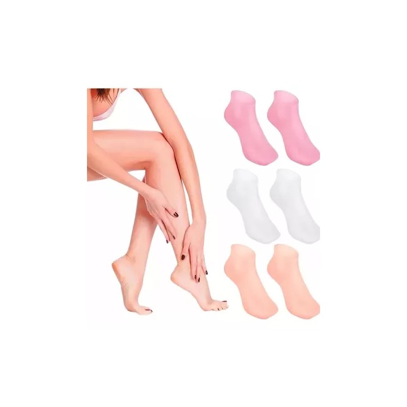 Veraly Calcetines Silicona Alivia Dolores Calceta Gel Hidratante F