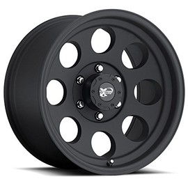 PRO COMP PRO COMP 7069-6883 Black Wheel with Alloy Steel (16 x 8. inches /6 x 5 inches, -12 mm Offset)