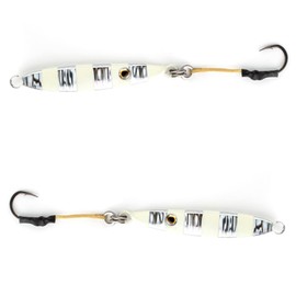 Palomar Fishing Flat Side 150g Ocean Jig Fast Vertical Deep Drop Lure | MUSTAD Hook-Owner Ring | Kevlar Assist Cord | 6-Pack | Next-Gen Graphene Paint | US Owned