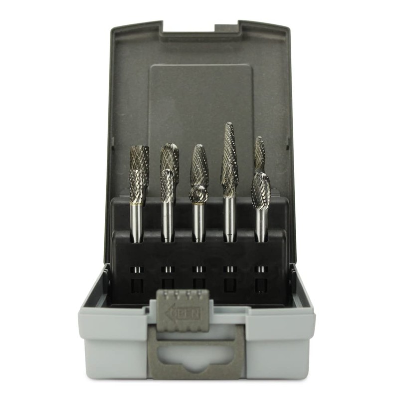 BHA Tungsten Carbide Burr Die Grinder Rotary Tool Bit Set
