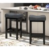 SANUMY Bar Stools Set of 2, 30 Inch Counter Height