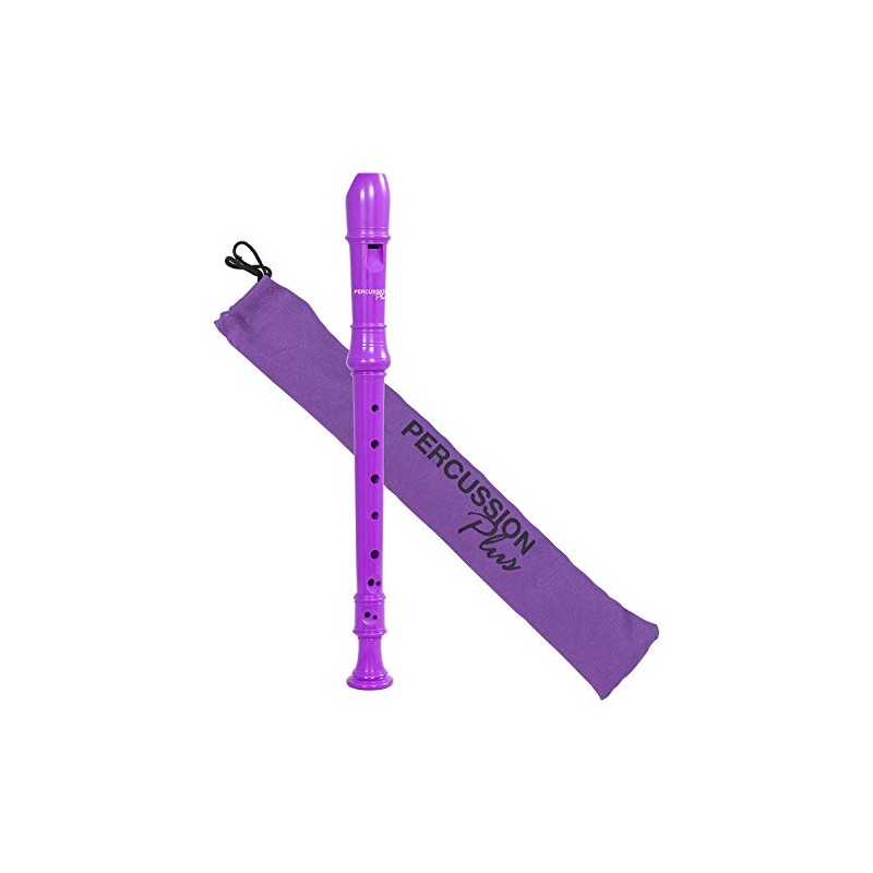 Percussion Plus PP161 Descant Recorder, Colourful