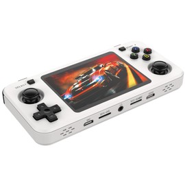R36H Portable Handheld Video Game Console with 20,000 Plus Games Retro Video Games with Simulators for NES, GBA, MD, SFC, MAME, PSP, PS1, GB, NDS, N64 and CPS (White)