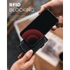 VULKIT Card Holder Pop Up Wallet RFID Blocking Slim Leather