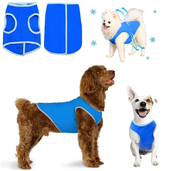 Norhogo Breathable Mesh Ice Vest, Dog Cooling Jacket, Dog Cooling