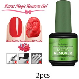 Remove All Polish Effortlessly – Gentle Nail Polish Remover & Gel Nail Polish Remover with Nourishing Oils – Fast, Safe, and Damage-Free Removal for Regular & Gel Shades