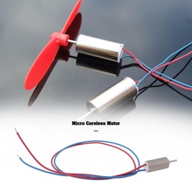 Create idea 10pcs DC 4.5V 0.12A 0.12W 32250 RPM Micro Coreless Motor Suitable for Precision Instruments Automotive Equipment Home Appliances (4x8mm)