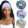 Fashband Boho Headbands, Elastic Knotted Hairband, Polka Dot Yoga Hair
