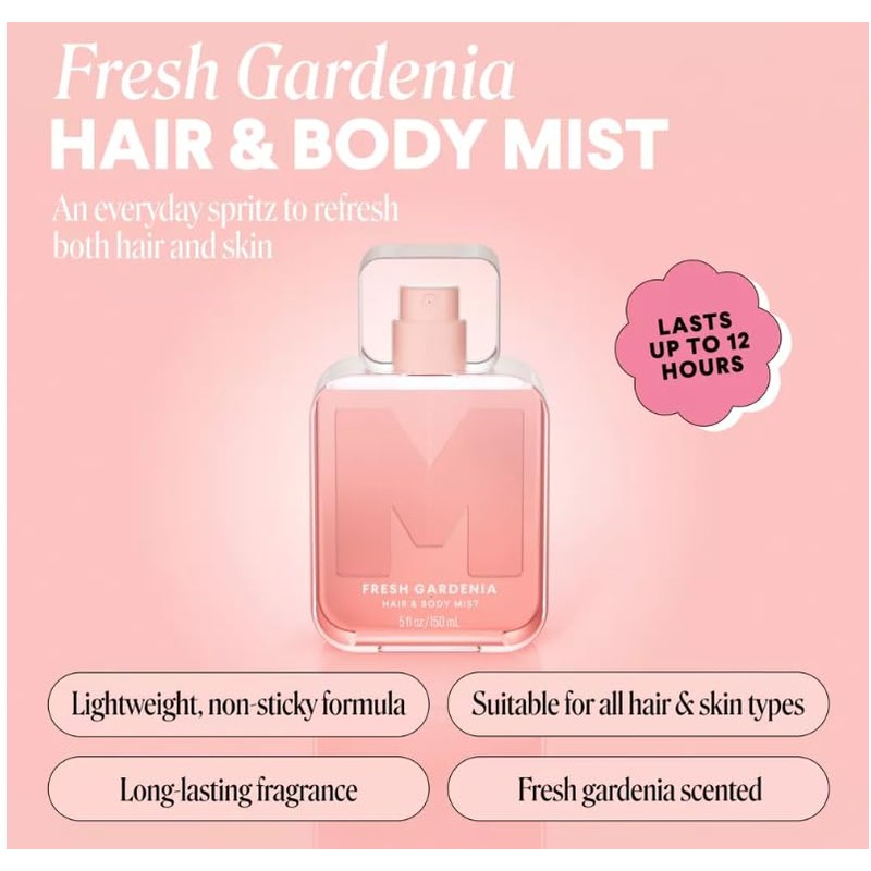 MONDAY Haircare Bruma Fresh Gardenia para Cabello y Cuerpo 150