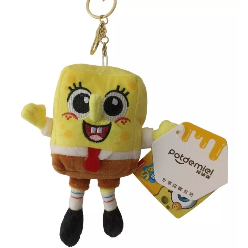 Nickelodeon Llavero Peluche Original Nick Bob Esponja Varios Personajes