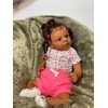 Angelbaby 22inch Newborn Reborn Baby Doll Black Girl Look Real