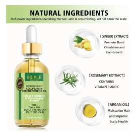 Aceite Para El Crecimiento Del Cabello Wozutunt Rosemary 90