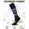 +MD 3 Pairs Light Compression Socks for Women & Men,Viscose