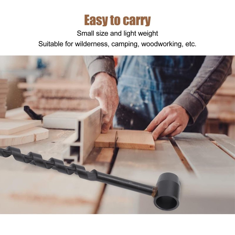 Manual Auger Drill, Drill Woodworking Extension Hand Drill, Auger Drill