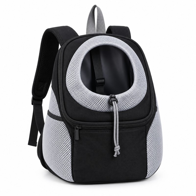 Dog Pet Backpack Carrier – Breathable Adjustable Front Pack for
