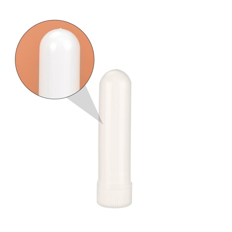 OHPHCALL 10 Pack Essential Oil Reusable Aromatherapy Nasal Compact for