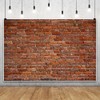 Xiaoterna 5x3ft Brick Wall Photography Backdrop Rustic Red Brick Wall